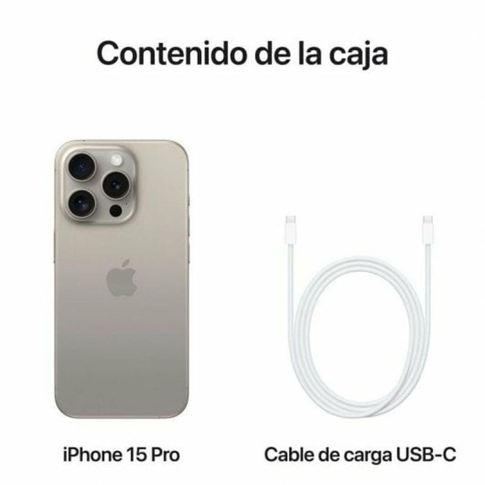 Smartphone Apple iPhone 15 Pro 6,1" 256 GB Titanio 1