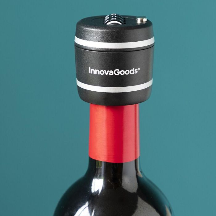 Candado para Botellas de Vino Botlock InnovaGoods 8 Candado para Botellas de Vino Botlock InnovaGoods 8