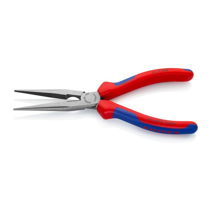 Knipex Alicates de punta larga con cortador, boca cigüeña, 200 mm 2 Knipex Alicates de punta larga con cortador, boca cigüeña, 200 mm 2