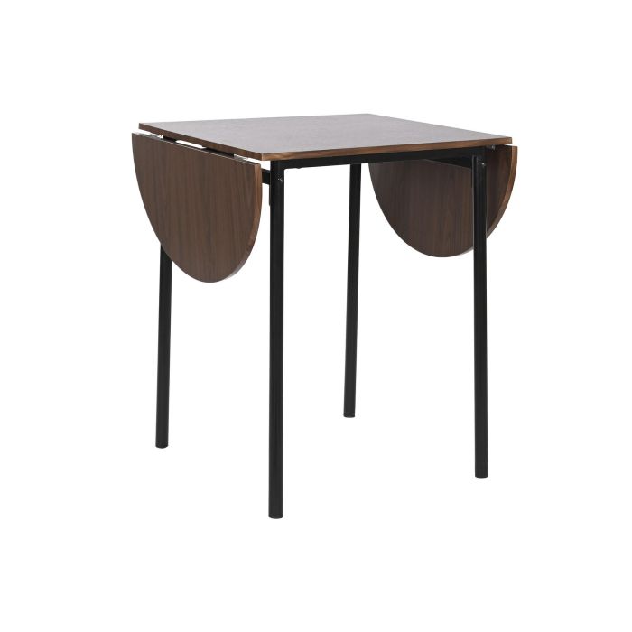 DKD Home Decor Mesa Negro Marron MDF Metal 55 x 78 x 121 cm Set de 5 6