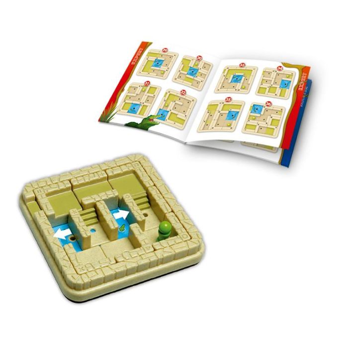 Smart Games Juego De Ingenio Temple Trap SG437ES para Niños +6 Años, Mejora la Capacidad Lógica con 48 Retos