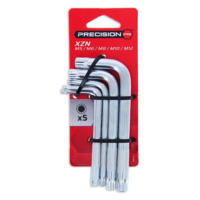 Precision Steel Juego 5 Llaves Xzn (5-12mm) 1