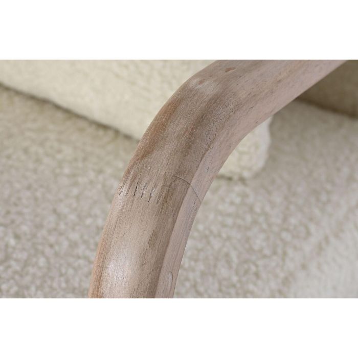 Mecedora Moderno DKD Home Decor Blanco Natural 88 x 78 x 66 cm 3 Mecedora Moderno DKD Home Decor Blanco Natural 88 x 78 x 66 cm 3