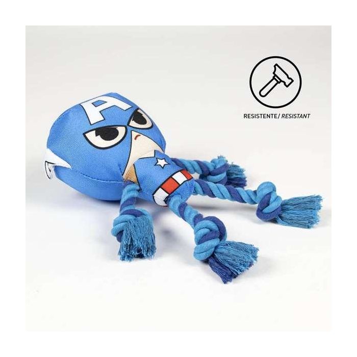 Cerdá Cuerda dental para perro Capitán América Avengers 13x10x20 cm azul 4 Cerdá Cuerda dental para perro Capitán América Avengers 13x10x20 cm azul 4