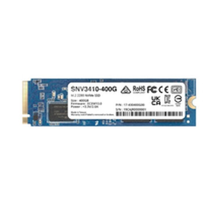 Synology SNV3410-400G Disco SSD M.2 2280 PCIe NVMe 400GB para NAS/SAN, 3000/750 MB/s Lectura/Escritura 8