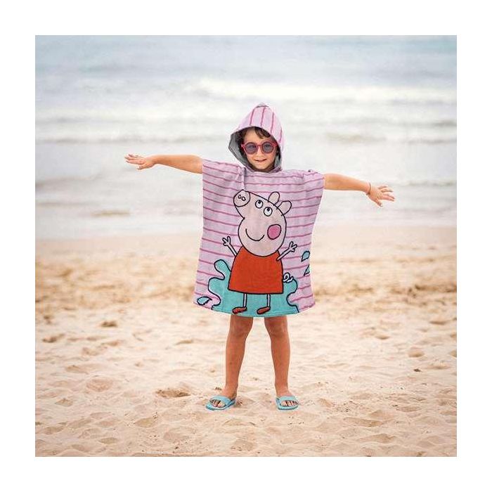 Poncho microfibra peppa pig 50.0 x 115.0 cm 2