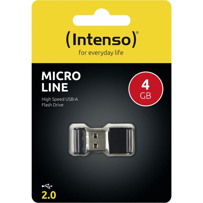 Intenso Micro Line Stick 4GB USB 2.0 Negro 6