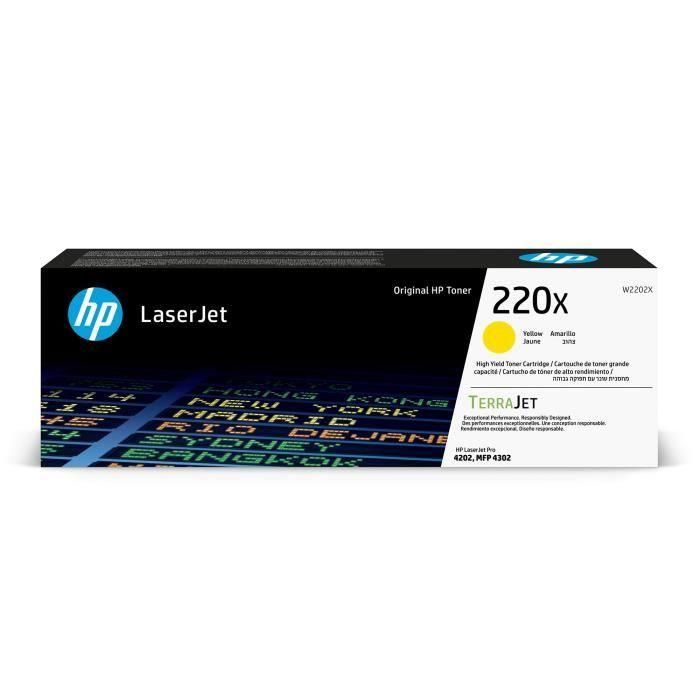 HP Cartucho de tóner Original LaserJet 220X amarillo