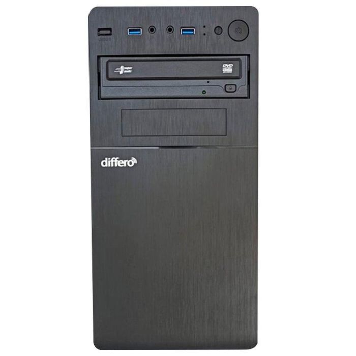 differo OR1639280 PC Intel® Core™ i5 DDR4-SDRAM 500 GB SSD Windows 11 Home (versión de prueba preinstalada) Torre Negro