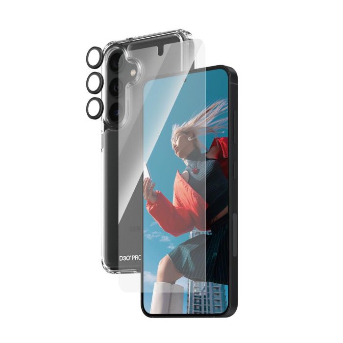 Funda para Móvil Panzer Glass B1210+7350 Transparente Galaxy S24 1 Funda para Móvil Panzer Glass B1210+7350 Transparente Galaxy S24 1