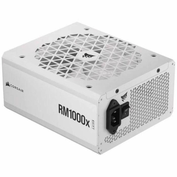 CORSAIR - Unidad de fuente de alimentación - RM1000x Shift White Cybenetics - ATX totalmente modular - Certificación Gold 80 Plus - 1000 vatios 4 CORSAIR - Unidad de fuente de alimentación - RM1000x Shift White Cybenetics - ATX totalmente modular - Certificación Gold 80 Plus - 1000 vatios 4