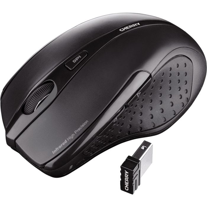 Cherry MW 3000 Ratón Inalámbrico Ergonómico 5 Botones 1000/1750 DPI Negro 2 Cherry MW 3000 Ratón Inalámbrico Ergonómico 5 Botones 1000/1750 DPI Negro 2