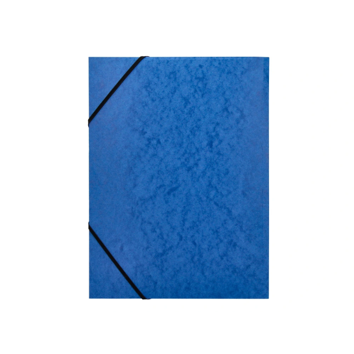 Q-connect Carpeta kf02167 Gomas Cartón Símil Prespán Solapas 320x243 mm Azul 6
