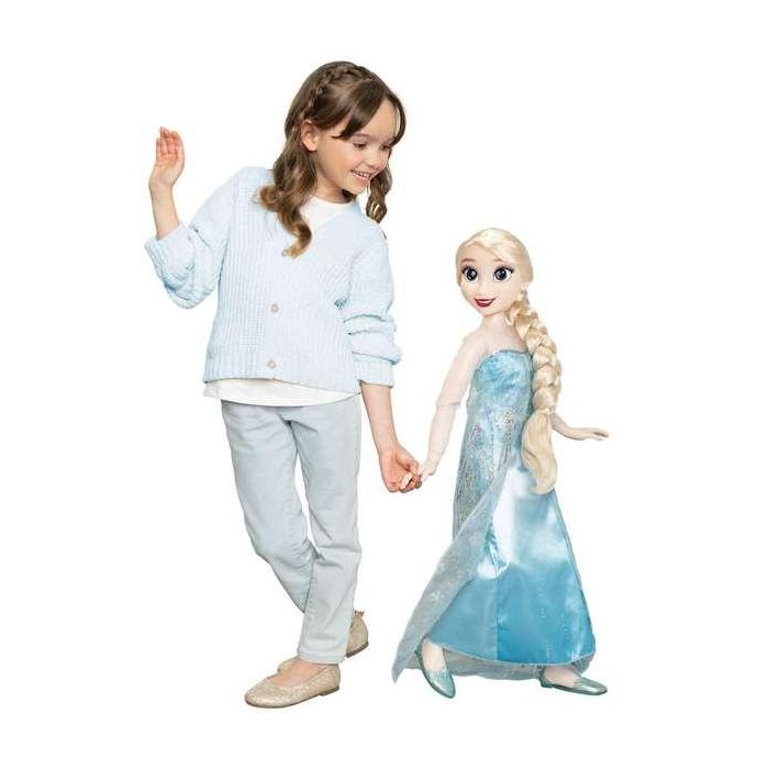 Muñeca princesa frozen elsa disney 80cm. 4 Muñeca princesa frozen elsa disney 80cm. 4