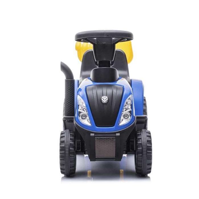 New Holland Tractor Correpasillos Infantil Azul con Luces y Sonidos para Niños de 1 a 3 Años, Medidas 91x44x29 cm 1
