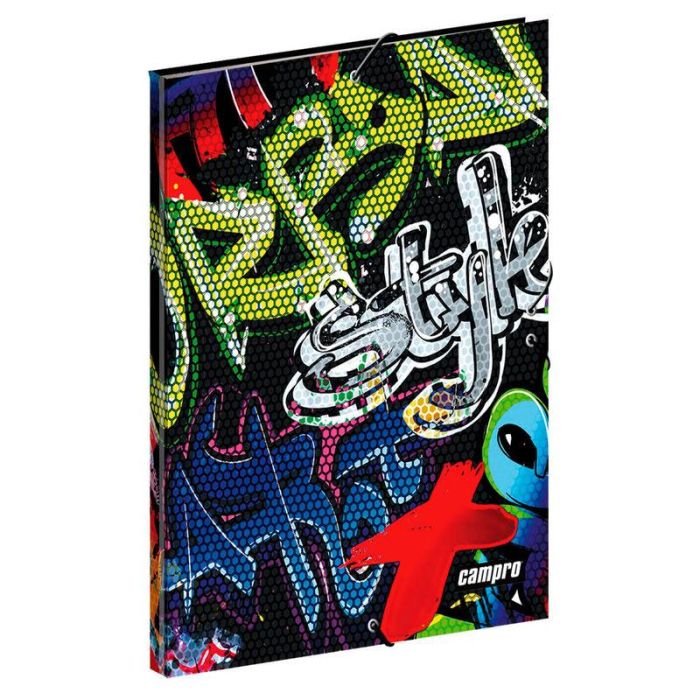 PERONA Carpeta A4 Campro Freestyle con gomas