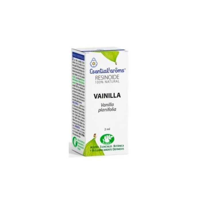 ESENTIAL AROMS Resinoide de Vainilla 100% Natural 2ml - Origen Madagascar, para Dilución