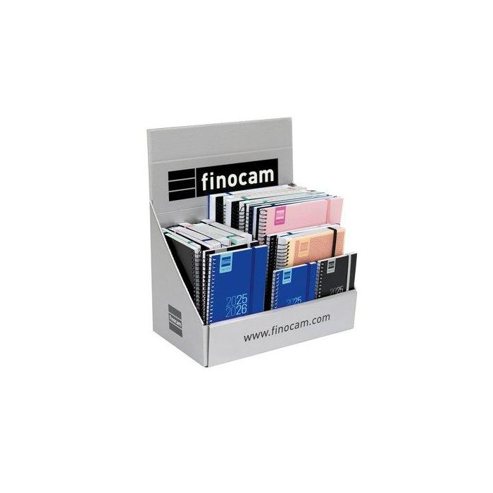 Agenda Escolar (2025-26) Finocam Espir Surtido Expositor De 22