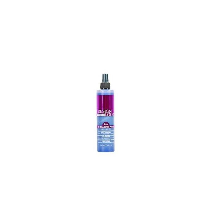Design Look Acondicionador Bifásico No Yellow Vegan Sin Enjuague 250ml - Neutraliza Reflejos Amarillos con Argán y Aloe Vera