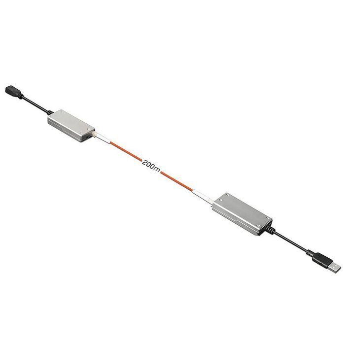 Lindy 200m Fibre Optic USB 2.0 Extender 2 Lindy 200m Fibre Optic USB 2.0 Extender 2