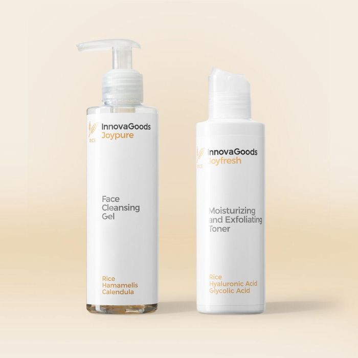 Pack Dúo de Limpieza Facial Rice InnovaGoods Pack Dúo de Limpieza Facial Rice InnovaGoods
