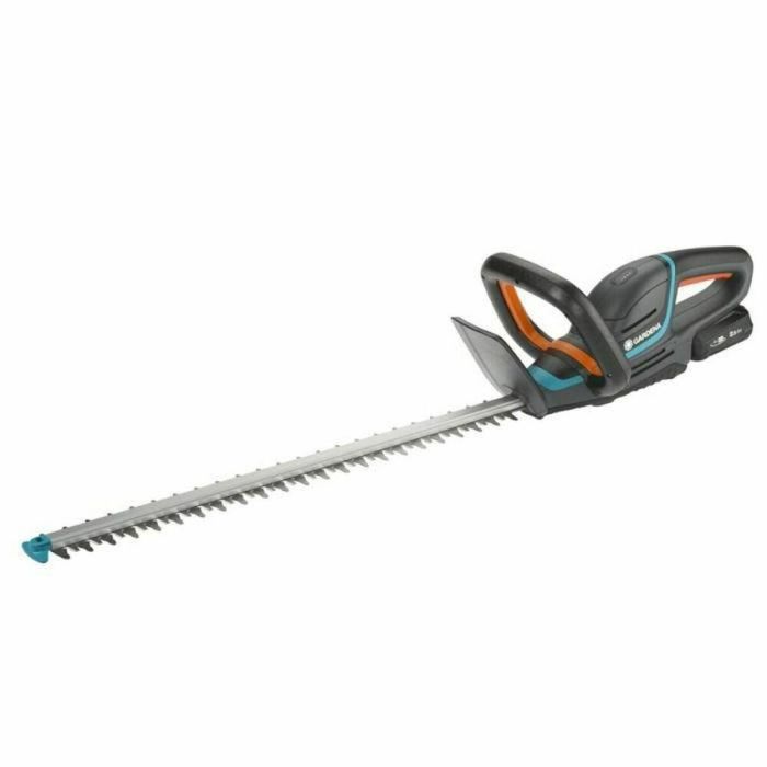 Gardena ComfortCut 60/18V P4A Cortasetos a batería 18V con batería y cargador, longitud de corte 60 cm, corte máximo 20 mm Gardena ComfortCut 60/18V P4A Cortasetos a batería 18V con batería y cargador, longitud de corte 60 cm, corte máximo 20 mm