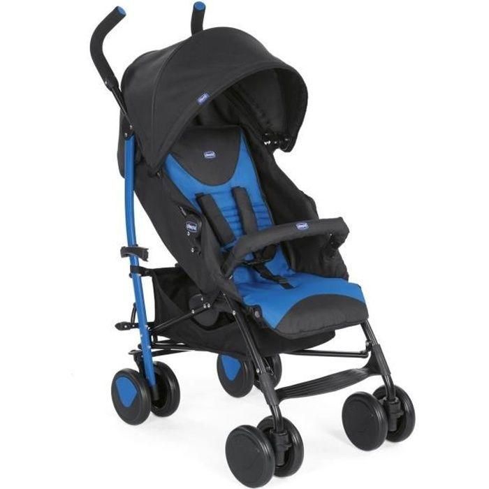 CHICCO Echo Cane Stroller con Mr. Blue Bow