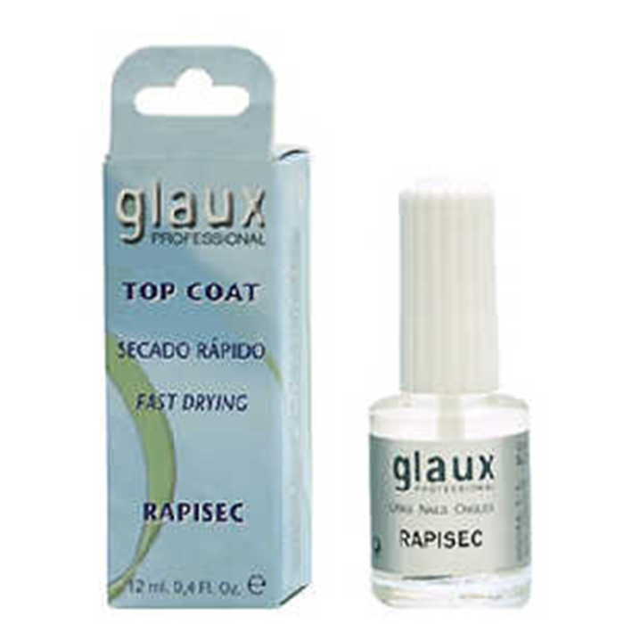 Glaux Rapisec - Acelerador de secado rápido para manicura, refuerza y protege el esmalte con brillo duradero Glaux Rapisec - Acelerador de secado rápido para manicura, refuerza y protege el esmalte con brillo duradero