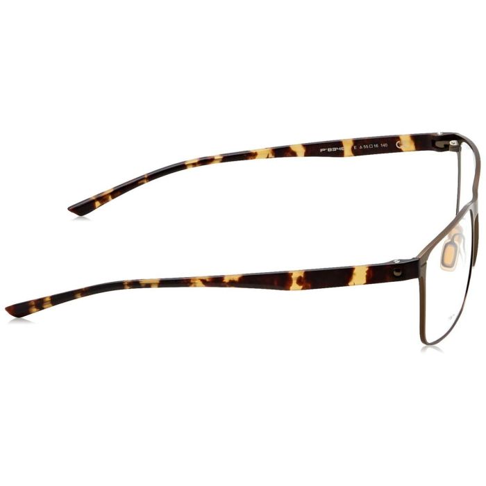 Montura de Gafas Hombre Porsche Design P8346-55E Marrón Ø 55 mm 4 Montura de Gafas Hombre Porsche Design P8346-55E Marrón Ø 55 mm 4