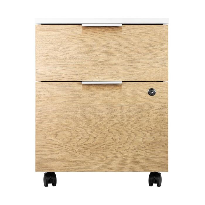 Phoenix technologies Cajonera Artisan Blanca, 2 cajones con sistema de cierre, ruedas con freno, 40x44.2x54.5 cm 1 Phoenix technologies Cajonera Artisan Blanca, 2 cajones con sistema de cierre, ruedas con freno, 40x44.2x54.5 cm 1