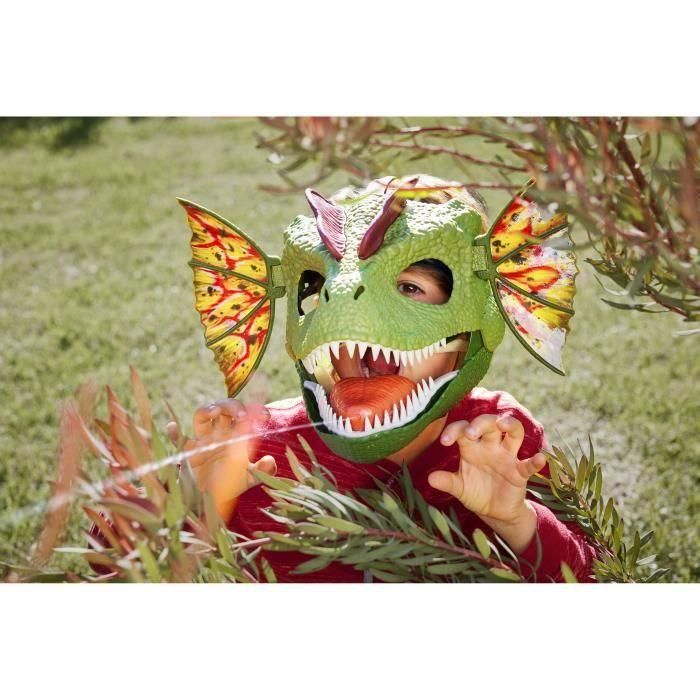 Jurassic World Máscara Dilofosaurio Hxf55 Mattel 5 Jurassic World Máscara Dilofosaurio Hxf55 Mattel 5