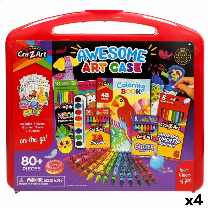 Set de Dibujo Cra-Z-Art (4 Unidades) Set de Dibujo Cra-Z-Art (4 Unidades)