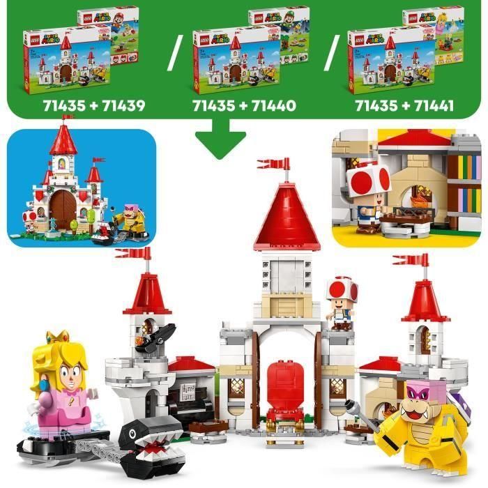 LEGO Super Mario 71435 Lucha contra Roy en el Castillo de Peach - Set de personajes de Nintendo 2