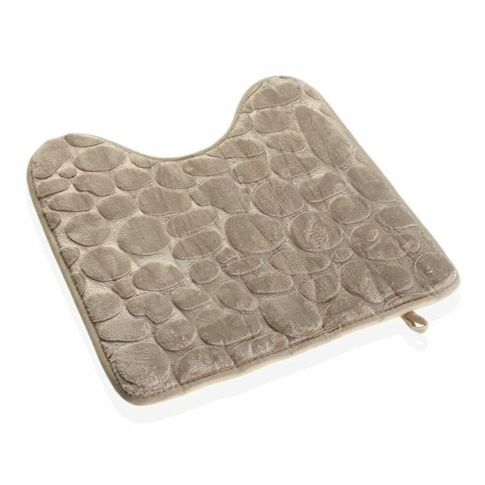 Alfombra de baño Versa Beige Poliéster (45 x 45 cm) 0 Alfombra de baño Versa Beige Poliéster (45 x 45 cm) 0