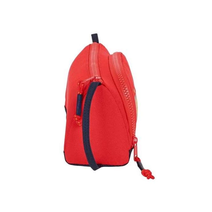Estuche Escolar RFEF Azul Rojo 20 x 11 x 8.5 cm
