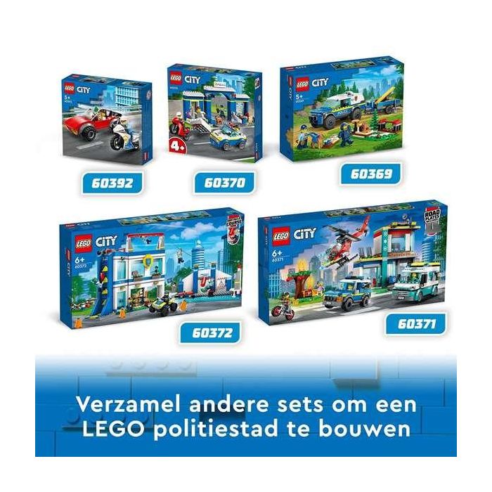 Lego Juego de Construcción City Entrenamiento Móvil Perros Policía 197 piezas, +5 años 23