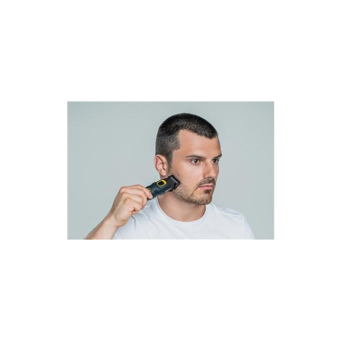 Wahl 09893-0460 Multigroomer con/sin cable, recortadora nariz, orejas y cejas, Extreme Grip Advanced, 4 cabezales, 8 peines 10
