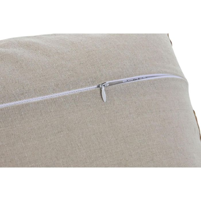 Cojin Tropical DKD Home Decor Natural 8 x 45 x 45 cm 1