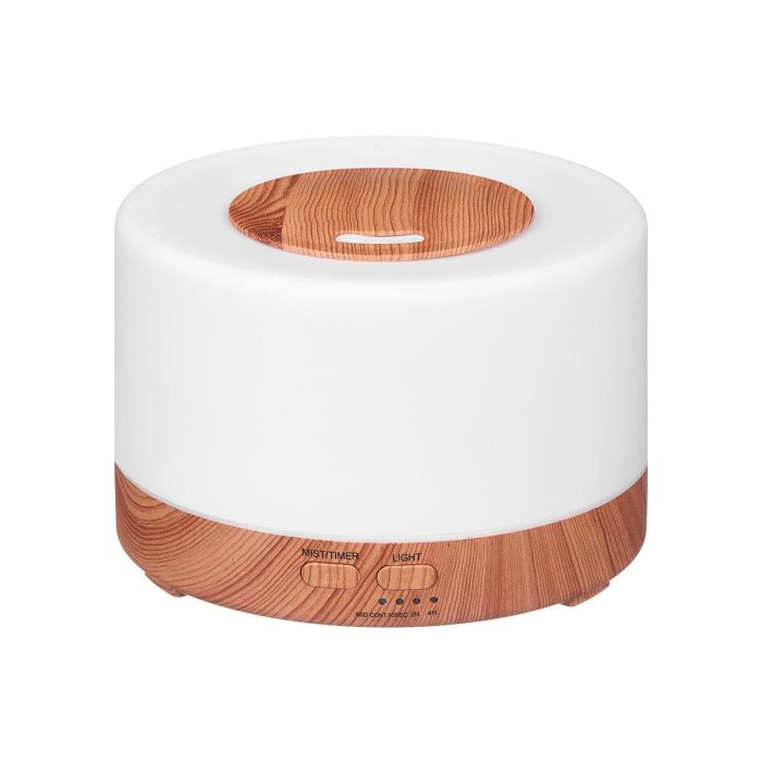 Acorde Humidificador Base Acabado Madera Led 500ml 16x16x13cm 1