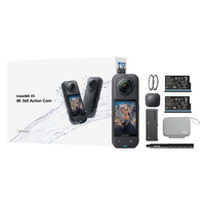 Insta360 INS6977644761496 X5 Bundle Edition Cámara Deportiva 360° 8K WiFi Bluetooth FlowState Resistente Agua 0 Insta360 INS6977644761496 X5 Bundle Edition Cámara Deportiva 360° 8K WiFi Bluetooth FlowState Resistente Agua 0