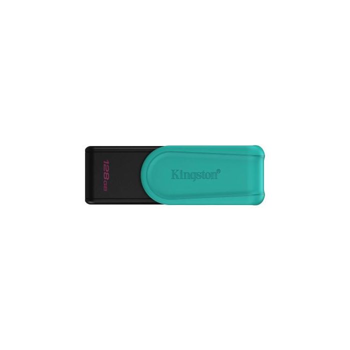Kingston Technology DataTraveler 128GB Portable USB 3.2 Gen 1 Exodia S (Black/Turquoise) Kingston Technology DataTraveler 128GB Portable USB 3.2 Gen 1 Exodia S (Black/Turquoise)