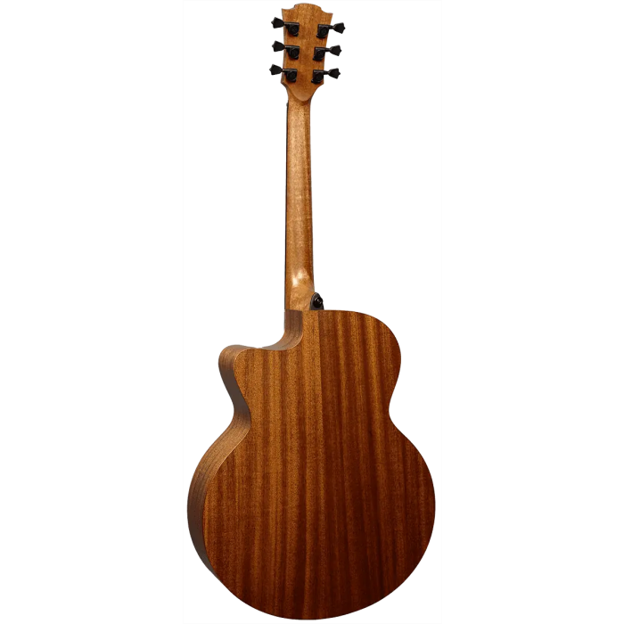 LAG Guitarra Acústica Jumbo Cutaway Tramontane 177 A/E Abeto Engelmann, Khaya - Natural Satinado 4