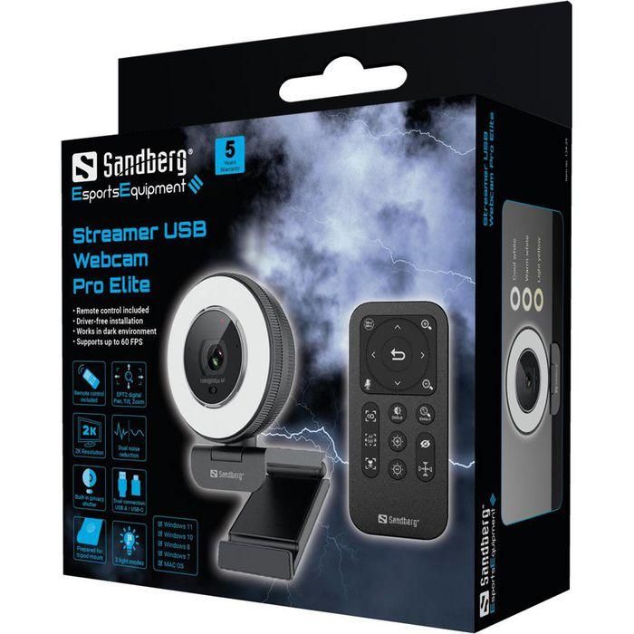 Sandberg Streamer USB Webcam Pro Elite 10 Sandberg Streamer USB Webcam Pro Elite 10