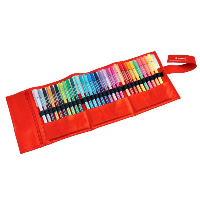 Rotulador Stabilo Acuarelable Pen 68 Estuche De 24 Colores Estandar + 6 Colores Neon 2