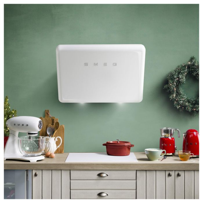 Smeg KLF03RDEU - Hervidor de Agua de 1.7 Litros, 2400W, Acero Inoxidable Rojo, con Filtro Antical, Apagado Automático y Base Giratoria 360 Grados