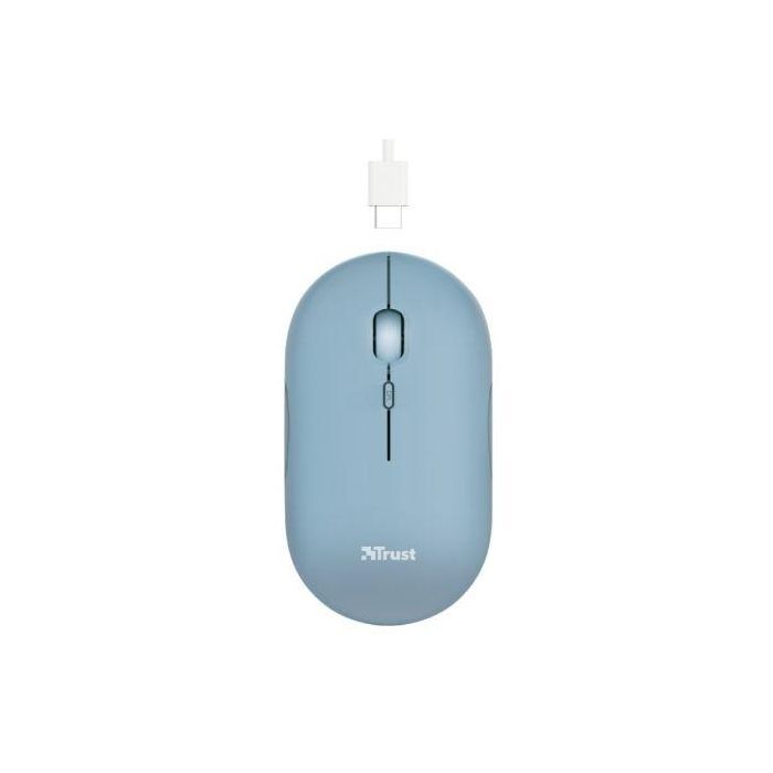 Trust Ratón Inalámbrico Ultrafino 800-1200-1600 Dpi Ambidiestro Recargable Azul 2 Trust Ratón Inalámbrico Ultrafino 800-1200-1600 Dpi Ambidiestro Recargable Azul 2
