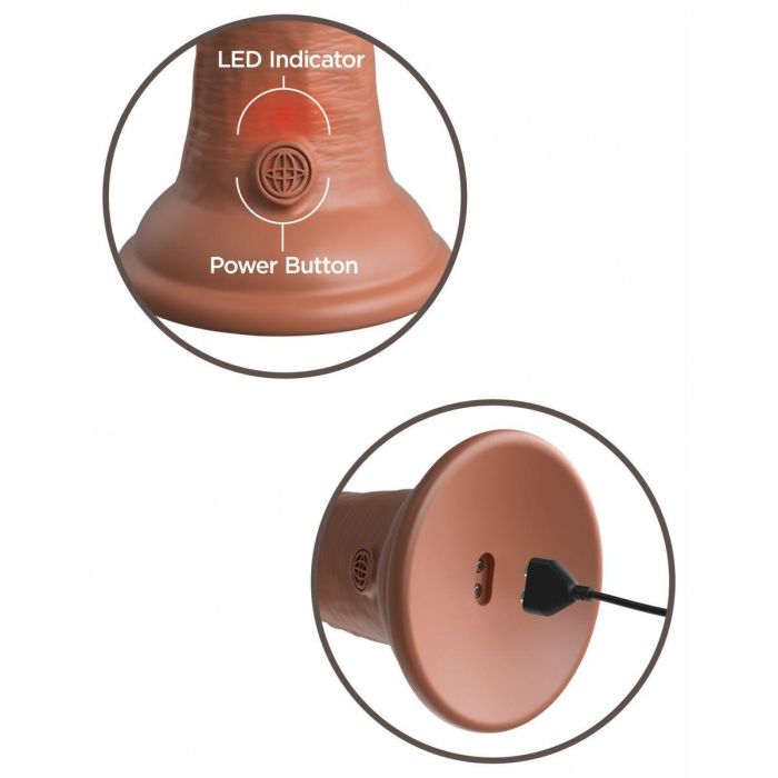 Consolador Realista Pipedream - King Cock Silicona (20 cm) 1 Consolador Realista Pipedream - King Cock Silicona (20 cm) 1