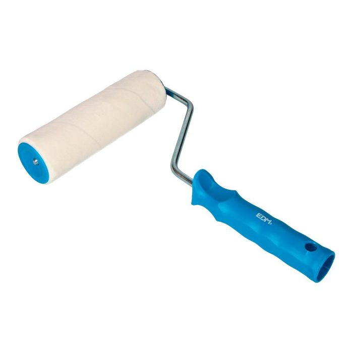 Rodillo profesional de lana 18cm pelo corto especial para barnices y pinturas para suelos. edm Rodillo profesional de lana 18cm pelo corto especial para barnices y pinturas para suelos. edm