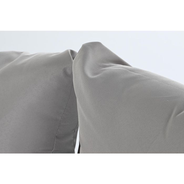 DKD Home Decor Sofá de Terraza y Jardín de Ratán Sintético Blanco y Marrón Claro, Set 3 piezas, 190x70x190 cm Desmontable 2