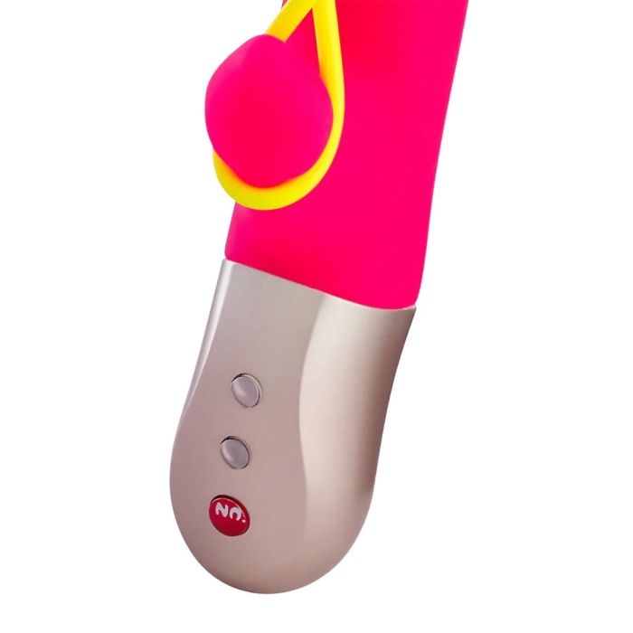 Vibrador Doble Estimulación Fun Factory Amorino Rosa 3